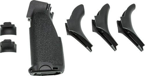 Bravo BCM GFGMOD2BLK Grip Mod 2 Made of Black Polymer With Storage Compartm view 3