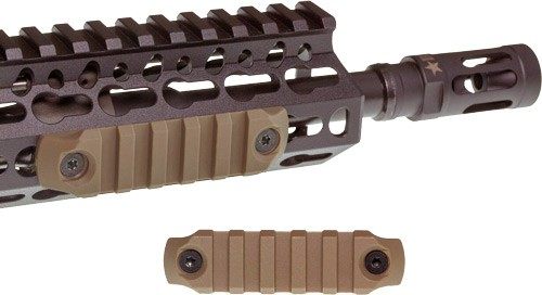 Bravo BCM Rail Section-Nylon Keymod 3in FDE