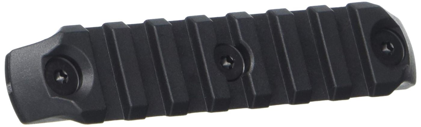 Bravo Company BCM Keymod Nylon Picatinny Rail Section, Black, 4in