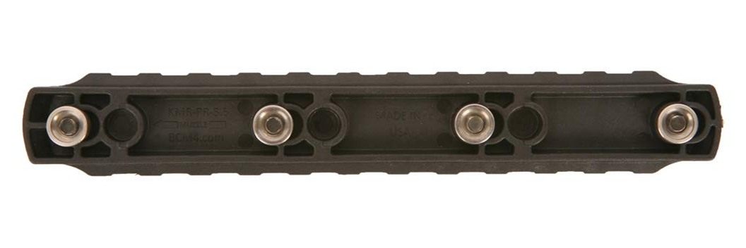 Bravo Company BCM Keymod Nylon Picatinny Rail Section, Black, 5.5in
