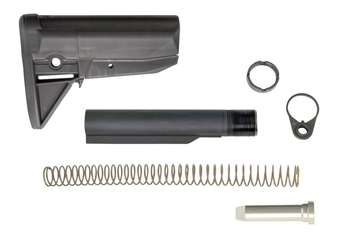 Bravo BCM GFSKMOD0BLK Mod 0 Kit Black Synthetic for AR-Platform Includes St