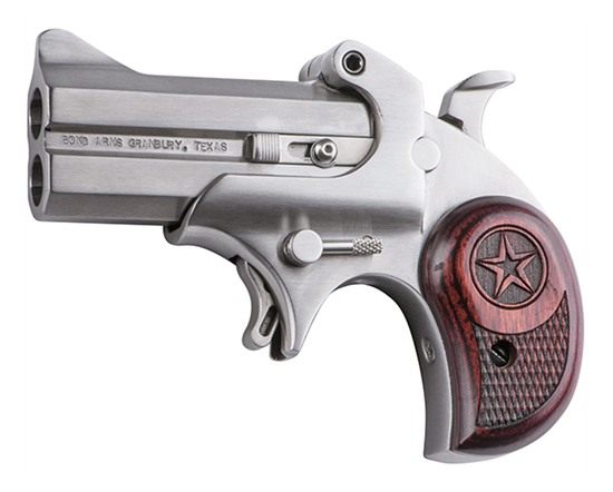 Bond Arms Bacd Cowboy Defender 357 Mag/38 Sp 2rd 3in Barrel, Stainless Meta view 2
