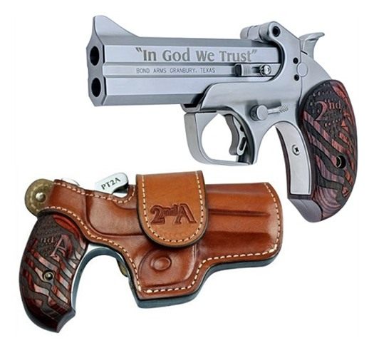 Bond Arms PT2A Protect the 2nd Amendment Derringer Single 45 Colt (LC)/410 view 2