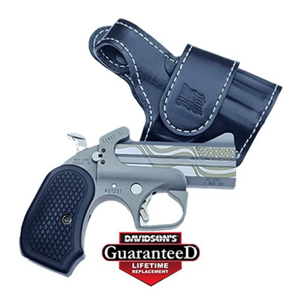 Bond Arms Rowdy XL Flag Package Handgun .45 LC/.410 2rd Capacity 3.5in Barr view 4