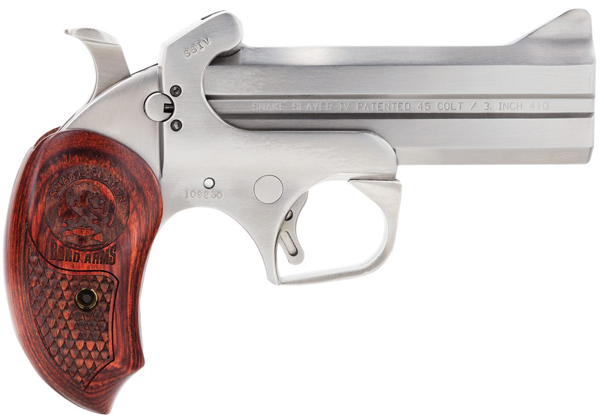 Bond Arms BASS4 Snakeslayer IV 45 Colt (LC) 2rd 4.25in Barrel, Stainless Me