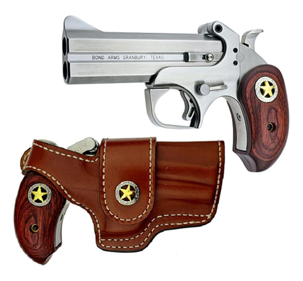Bond Arms BARR Rustic Ranger 45 Colt (LC) 410 Gauge 2rd Shot 4.25in Matte S view 2