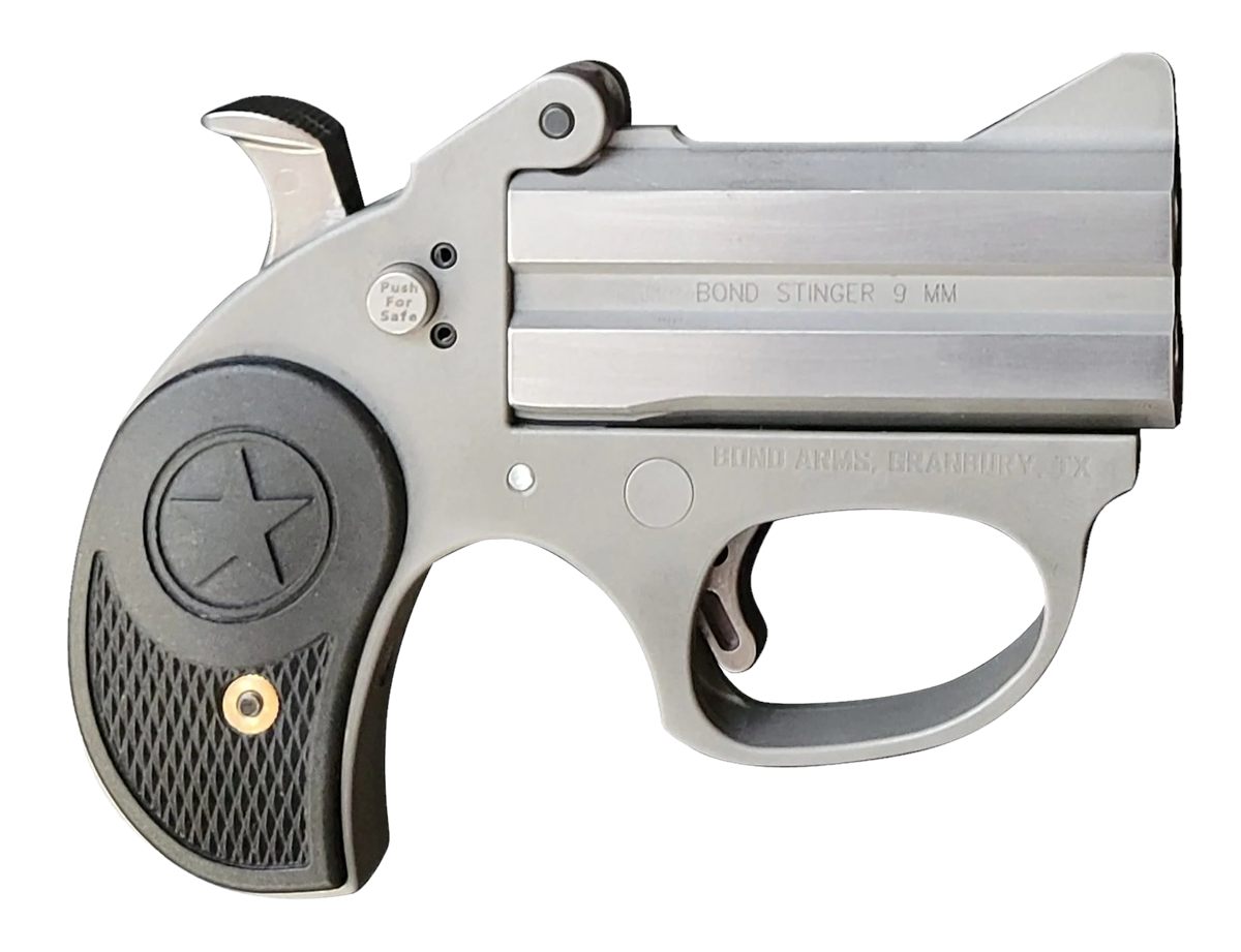 Bond Arms BASRS Stinger 38 Special 2 Shot 3in Rough Matte Stainless Steel B