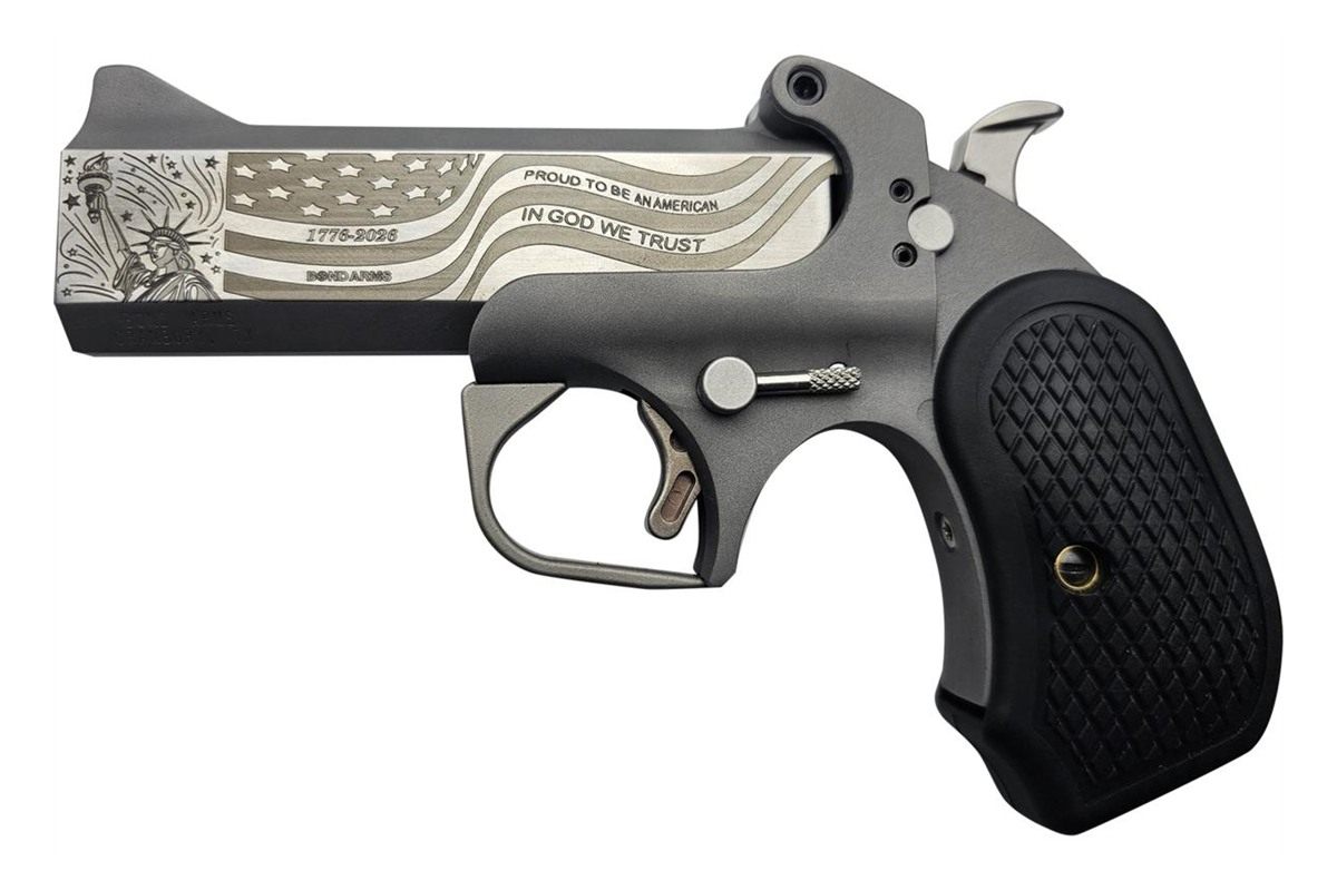 Bond Arms BA250TH-45/410 America 250th Anniversary 45 Long Colt/410 Gauge 2 view 2