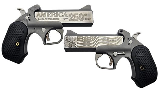 Bond Arms BA250TH-45/410 America 250th Anniversary 45 Long Colt/410 Gauge 2 view 3