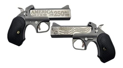 Bond Arms BA250TH-45/410 America 250th Anniversary 45 Long Colt/410 Gauge 2 view 4