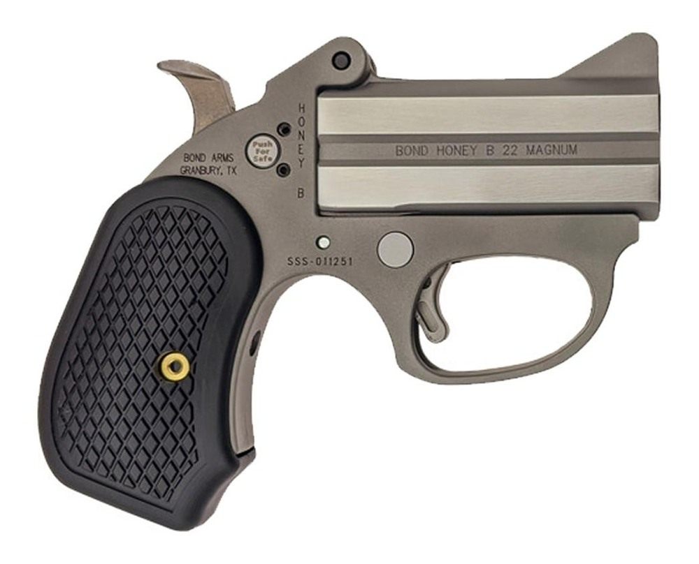 Bond Arms Bahb Honey B 22 Mag 2 3in Rough Matte Stainless Steel Barrel Blac view 2