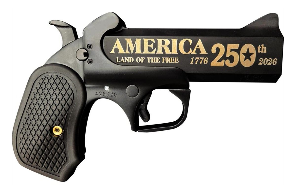 Bond Arms BA250TH-BLK-45/410 America 250th Anniversary 45 Long Colt/410 Gau view 2