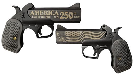 Bond Arms BA250TH-BLK-45/410 America 250th Anniversary 45 Long Colt/410 Gau view 5