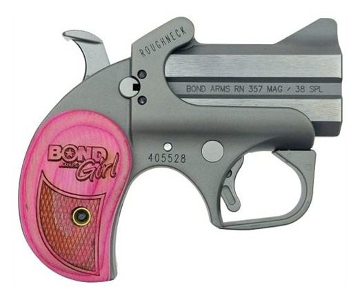 Bond Arms Girl Roughneck Handgun .357 Mag/.38 Spl 2rd Capacity 2.5'' Barrel view 2