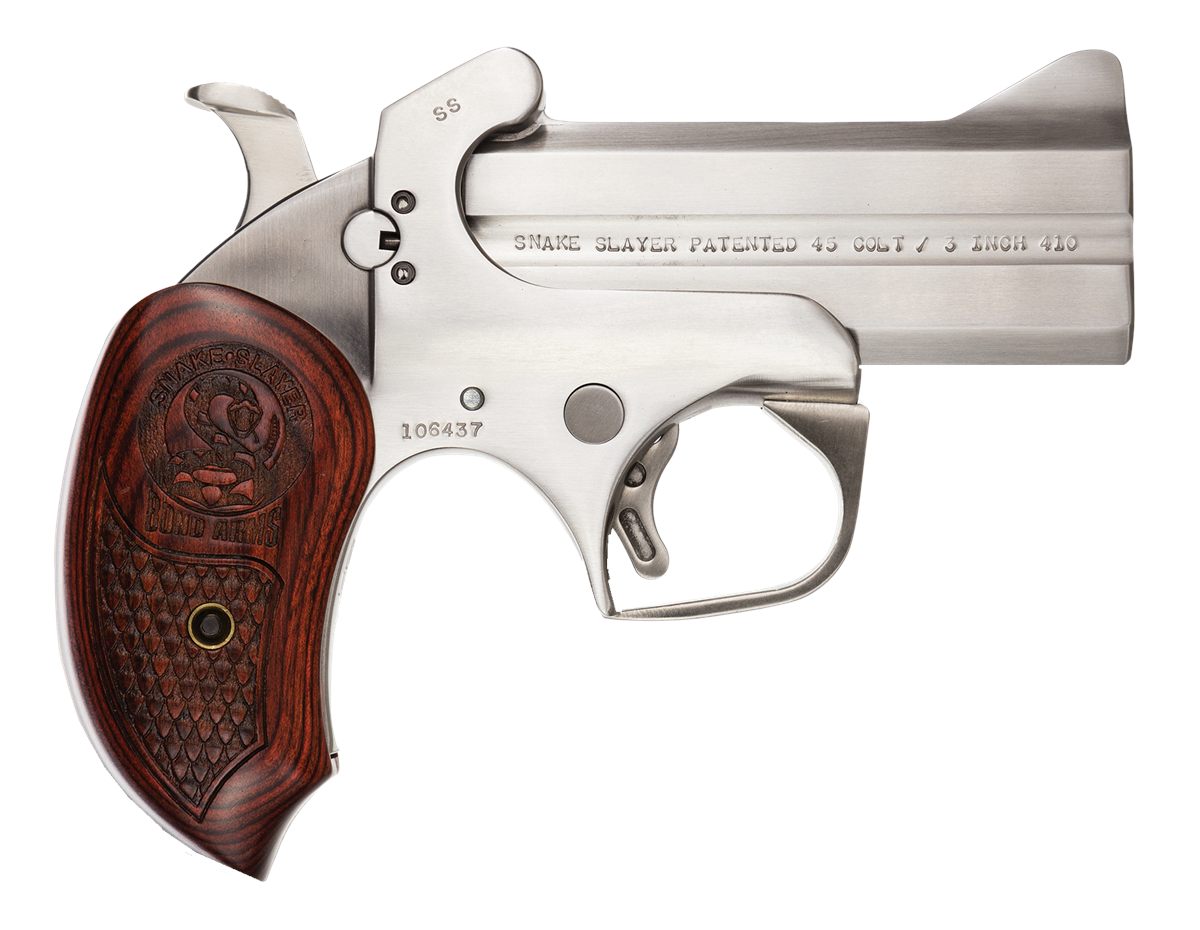 Bond Arms Bass Snakeslayer Original Derringer Single 357 Magnum 2rd 3.50in