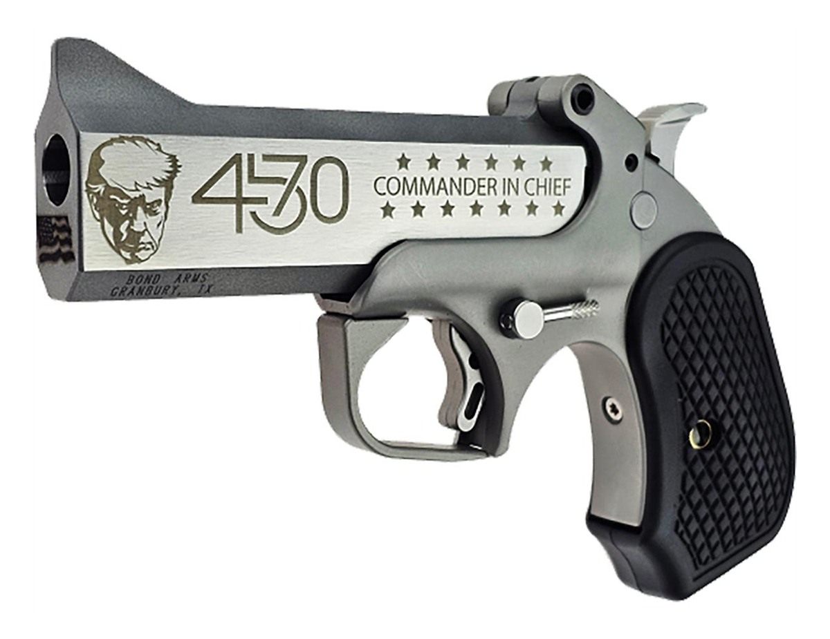 Bond Arms Trump 45-47 'Commander and Chief' Big Bore Handgun .45-70 Single