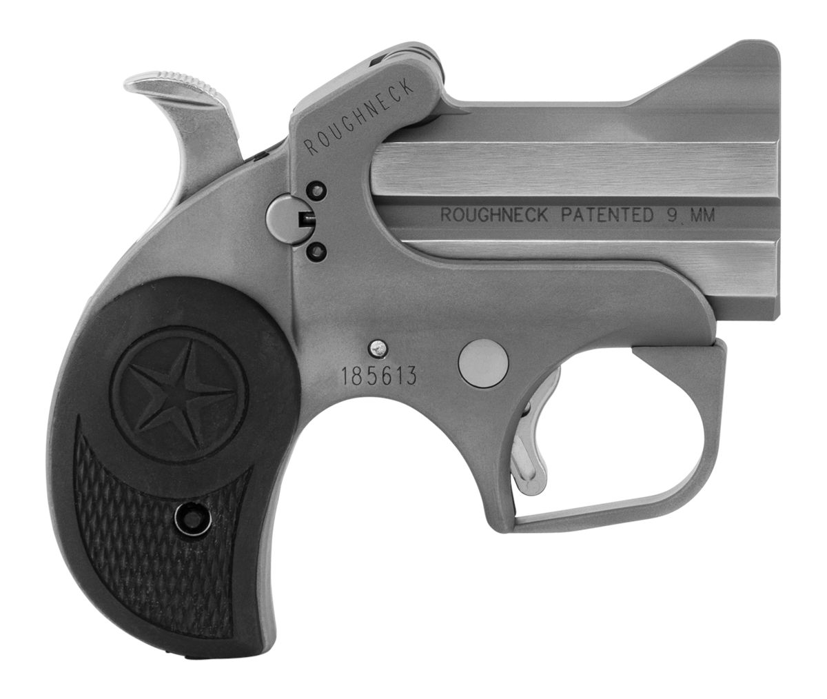 Bond Arms BARN Roughneck 9mm Luger 2 Shot 2.50in Matte Stainless Steel Barr