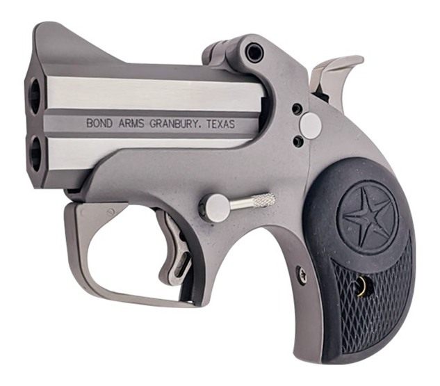 Bond Arms BARN Roughneck 9mm Luger 2 Shot 2.50in Matte Stainless Steel Barr view 2