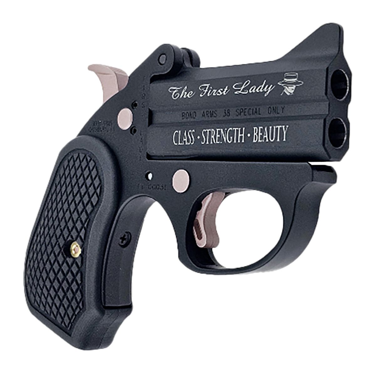 Bond Arms BAFL-BP-38SPL The First Lady 38 Special 2rd Shot 3in Black Stainl