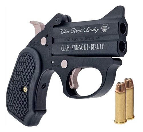 Bond Arms BAFL-BP-38SPL The First Lady 38 Special 2rd Shot 3in Black Stainl view 4