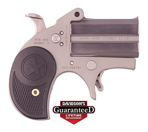 Bond Arms Bastb Stubby 22 LR 2rd Shot 2.20in Matte Stainless Steel Black Te view 5