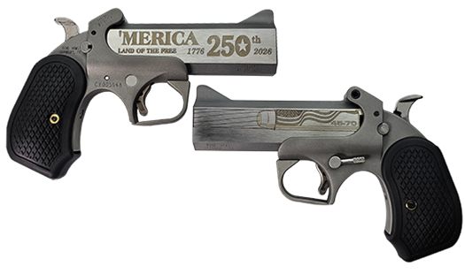 Bond Arms BACY-250TH-45-70 Cyclops 'Merica Gov 1 Shot 4.25in Rough Matte Ba view 5