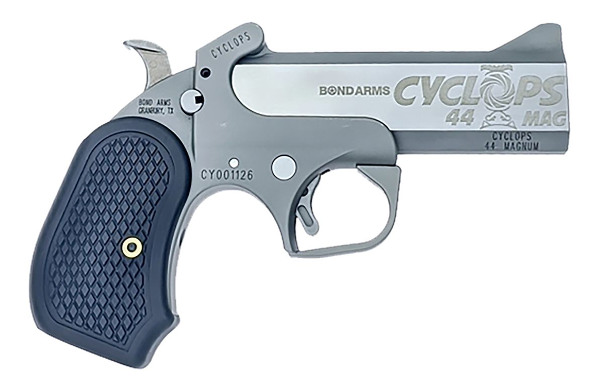 Bond Arms BACY Cyclops Big Bore Micro Compact 44 Mag 1rd 4.25in Matte Stain