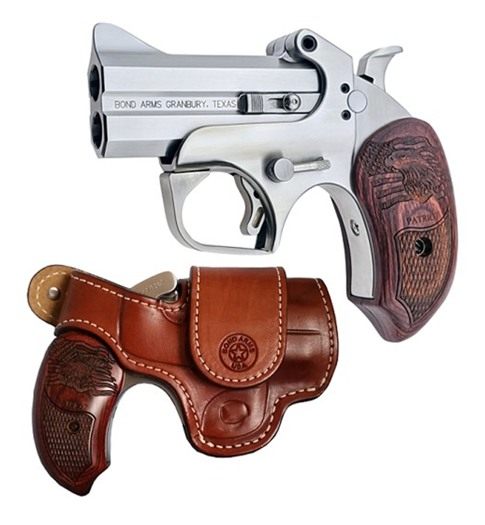 Bond Arms BAPA Patriot 45 Colt (LC)/410 Gauge 2rd 3in Stainless Steel Doubl view 3
