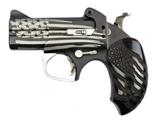 Bond Arms BAOG Old Glory 45 Colt (LC)/410 Gauge 2rd 3.50in Stainless Double view 2
