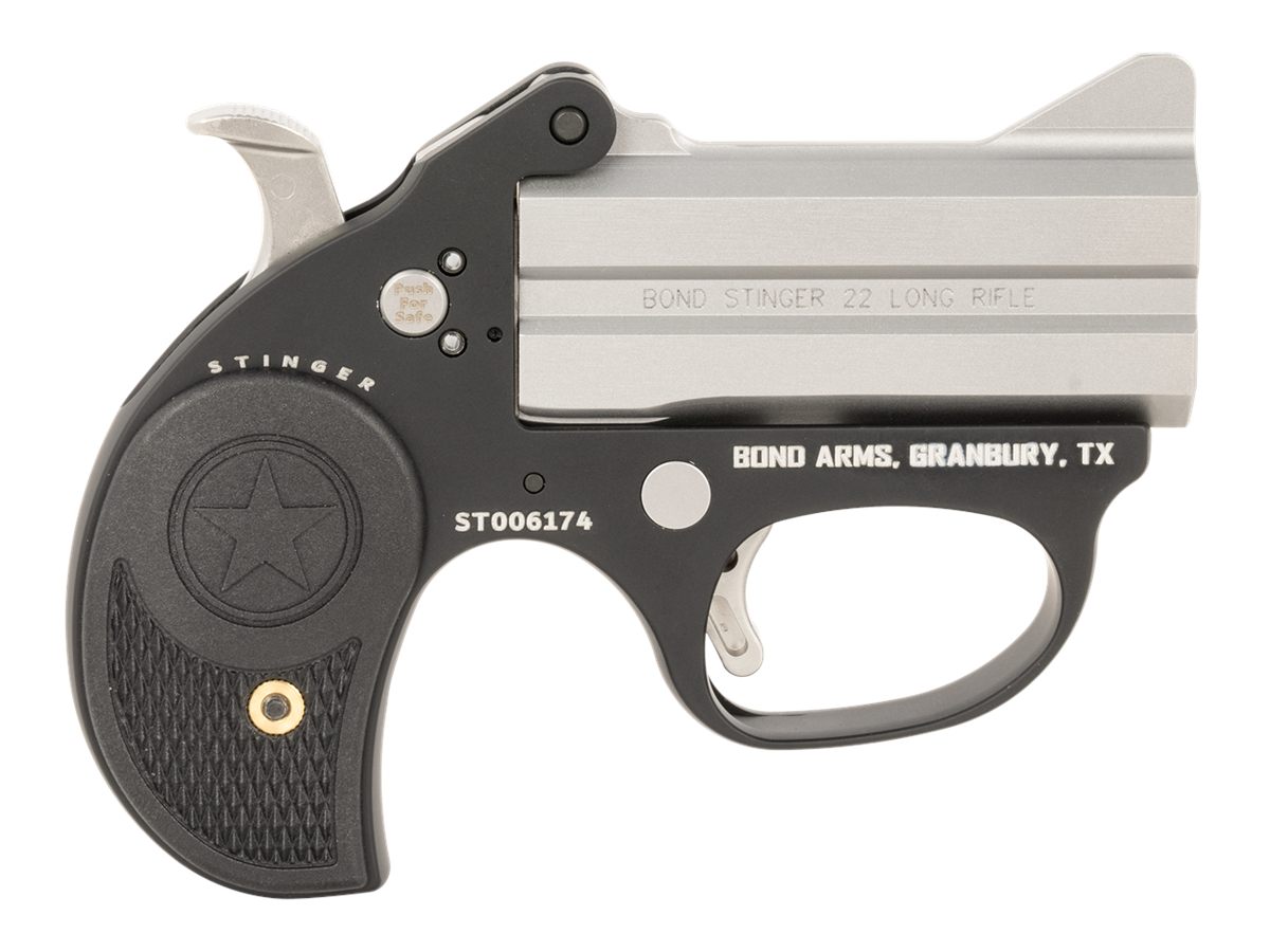 Bond Arms BASL Stinger 22 LR 2 3in Matte Double Anodized Stainless Steel Ba