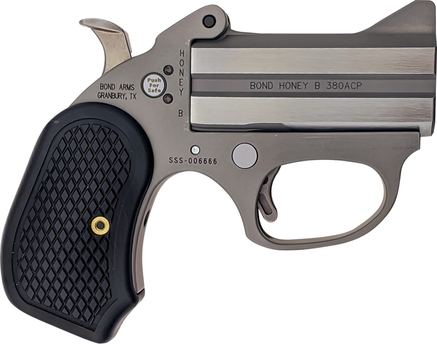Bond Arms BAHB Honey B 38 Special 2rd Shot 3in Matte Stainless Steel Black