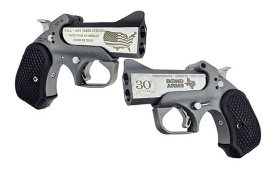 Bond Arms BA30THXL-45LC/410 30th Anniversary XL 45 Colt (Long Gauge 2 Shot view 4