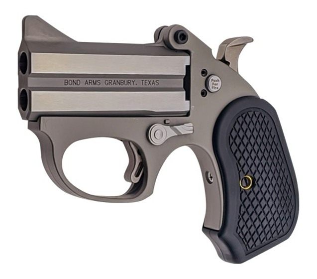 Bond Arms BAHB Honey B 22 LR 2rd Shot 3in Matte Stainless Steel Black Exten view 2