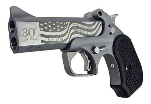 Bond Arms BA30THVET-45LC/410 30th Vet 45 Colt (Long Gauge 2 Shot 4.25in Eng view 3