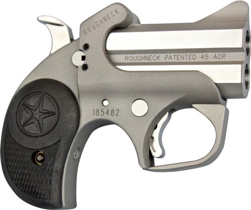 Bond Arms BARN Roughneck 45 ACP 2 Shot 2.50in Matte Stainless Steel Barrel view 3