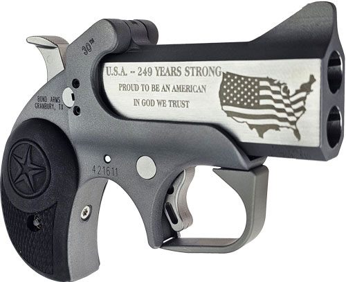 Bond Arms BA30TH-45LC/410 30th Anniversary 45 Colt (Long Gauge 2 Shot 3in E view 3