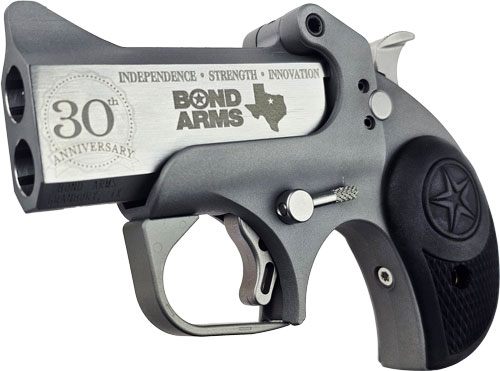 Bond Arms BA30TH-45LC/410 30th Anniversary 45 Colt (Long Gauge 2 Shot 3in E view 5