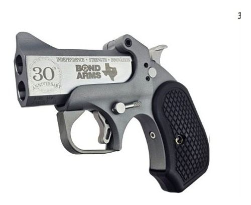 Bond Arms BA30TH-45LC/410 30th Anniversary 45 Colt (Long Gauge 2 Shot 3in E view 6