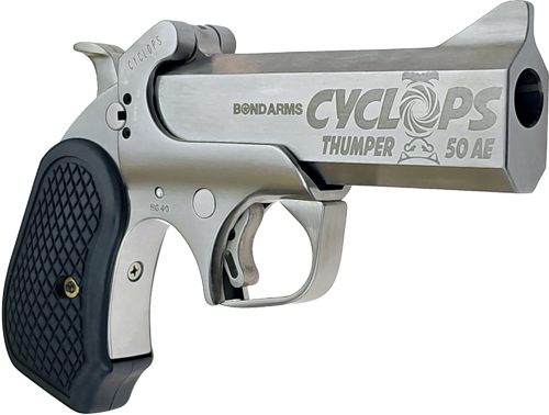 Bond Arms Cyclops Satin Package Handgun .50 AE Single Shot 4.25in Barrel wi view 2