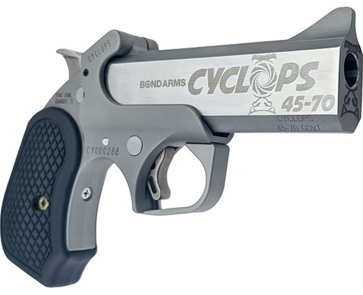 Bond Arms BACYP Cyclops Big Bore 45-70 Gov 1rd, 4.25in Stainless Steel w/En view 3