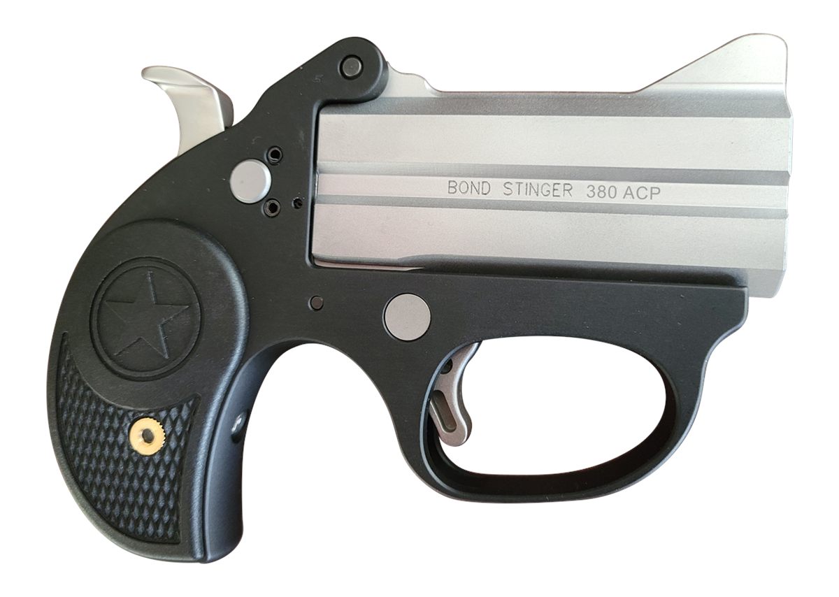 Bond Arms BASL Stinger 380 ACP 2rd 3in Matte Stainless Steel Barrel, Anodiz view 3