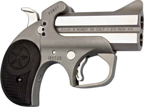 Bond Arms BARW Rowdy 45 Colt (LC)/410 Gauge 2rd 3in Polished Stainless Stee view 4