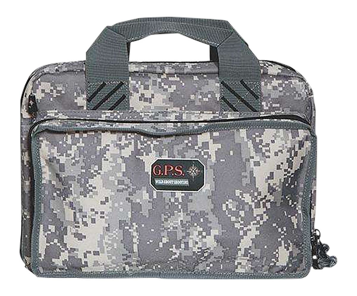 GPS Quad Pistol Range Bag with Mag Storage Dump Cups | Fall Digital | 4 Han view 2