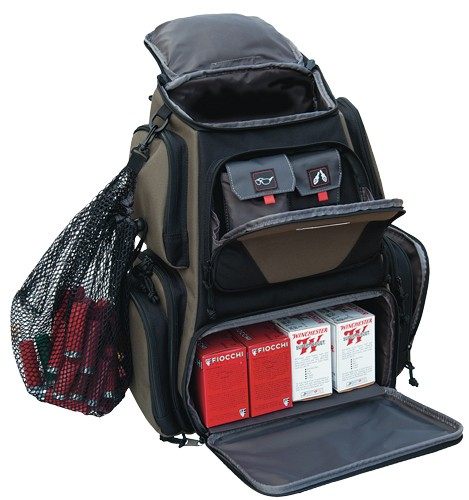 GPS Bags 1611SC Sporting Clays Backpack Olive w/Visual ID Storage System, L view 2