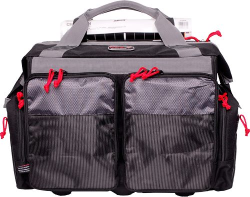 G Outdoors Rolling Range Bag- with Telescoping Handle-Black view 3