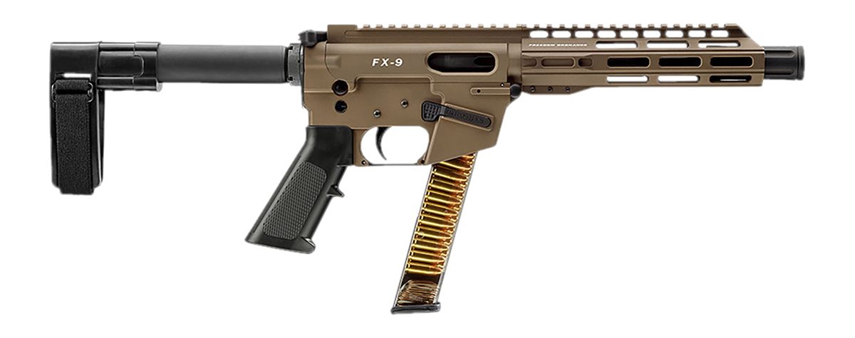 Freedom Ordnance FX9P8SBM-FDE 9mm Luger 8in Flat Dark Earth