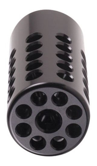 TacSol Tactical Solutions 1022CMPMB X-Ring Compensator Black Matte Aluminum view 3