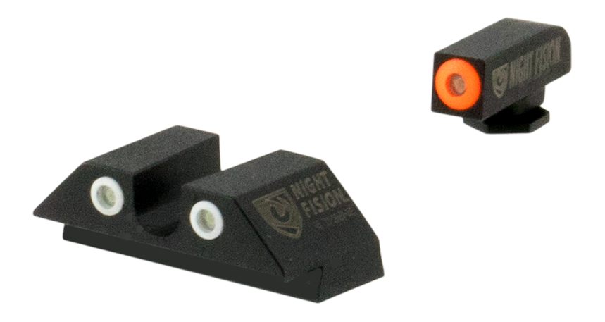 Night Fision Tritium Sight Set Compatible with Glock 17/17L/19/22-28/31-35/ view 2