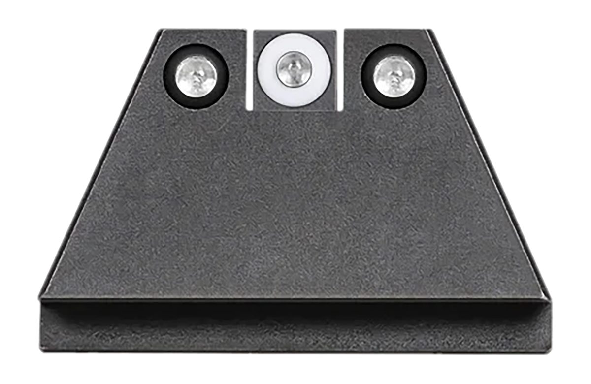Night Fision Suppressor Height Sight Set Designed for Gl??k 17/19/34, White