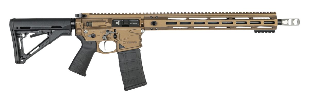 Nemo Arms BL-223W-16R Battle-Light 223 Wylde 10+1 16in Threaded Barrel, Bur
